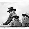 Clint Eastwood, Sydney Penny, and Carrie Snodgress in Pale Rider (1985)