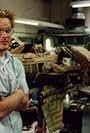 Erik vW working on Alien: Resurrection (1997) (miniature effects - HGI Studio)