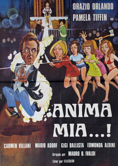 Brigitte, Laura, Ursula, Monica, Raquel, Litz, Maria, Florinda, Barbara, Claudia e Sofia, le chiamo tutte... anima mia (1974)