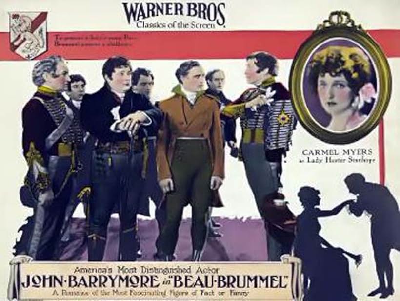 John Barrymore, Alec B. Francis, William Humphrey, Willard Louis, and Carmel Myers in Beau Brummel (1924)