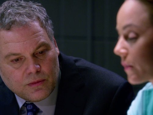 Vincent D'Onofrio and Lauren Hodges in Law & Order: Criminal Intent (2001)