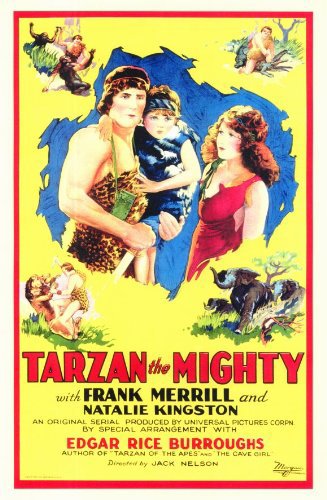 Natalie Kingston, Frank Merrill, and Bobby Nelson in Tarzan the Mighty (1928)