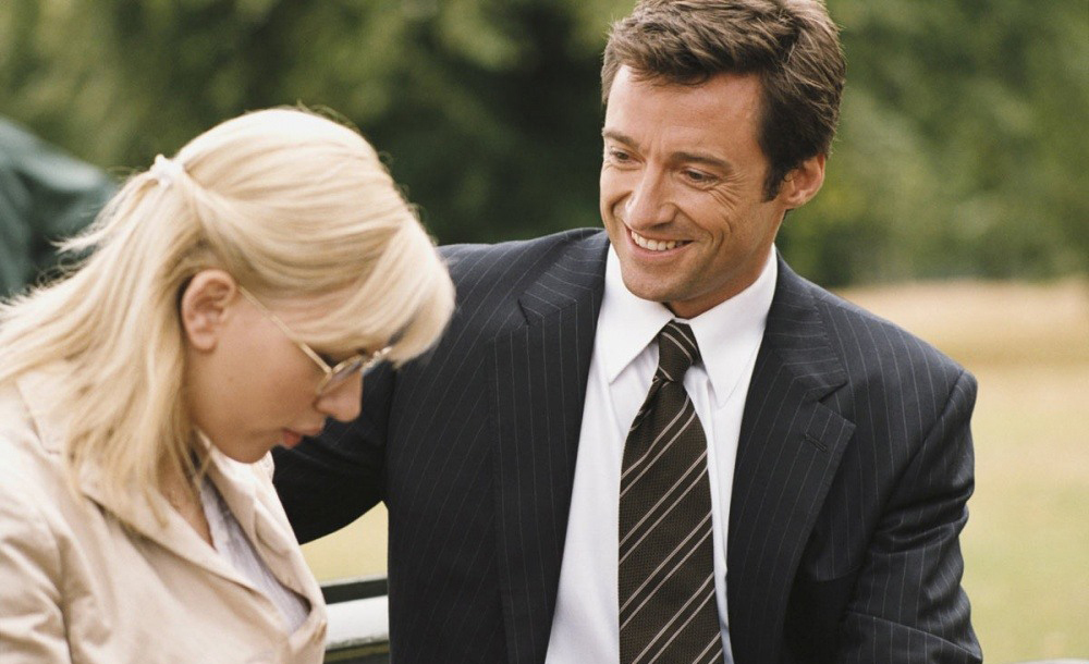 Hugh Jackman and Scarlett Johansson in Scoop (2006)