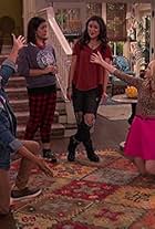 Jessica Marie Garcia, Jordan Fisher, Victoria Moroles, and Dove Cameron in Liv and Maddie (2013)