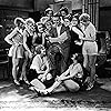 Mary Doran, Charles King, Carla Laemmle, Angella Mawby, Joyce Murray, Alice Weaver, Claudette Mawby, Claudine Mawby, Alice Pitman, Diana Verne, and The Angeles Twins in The Broadway Melody (1929)