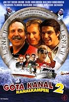 Pino Ammendola, Janne Carlsson, Rafael Edholm, Magnus Härenstam, and Eva Röse in Göta kanal 2 - Kanalkampen (2006)