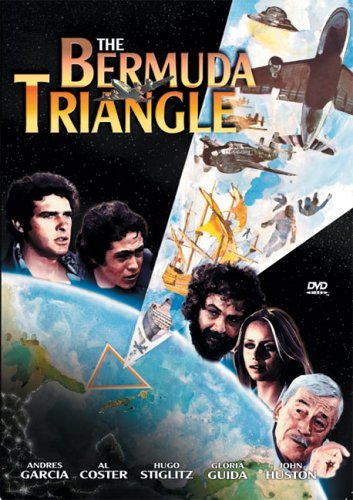 John Huston, Gloria Guida, and Hugo Stiglitz in The Bermuda Triangle (1978)