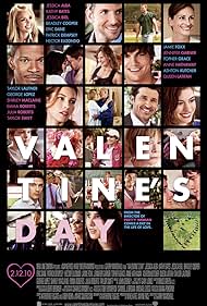 Julia Roberts, Kathy Bates, Patrick Dempsey, Hector Elizondo, Queen Latifah, Anne Hathaway, Jessica Alba, Jessica Biel, Jamie Foxx, Jennifer Garner, Ashton Kutcher, Bradley Cooper, Eric Dane, Emma Roberts, and Taylor Lautner in Valentine's Day (2010)