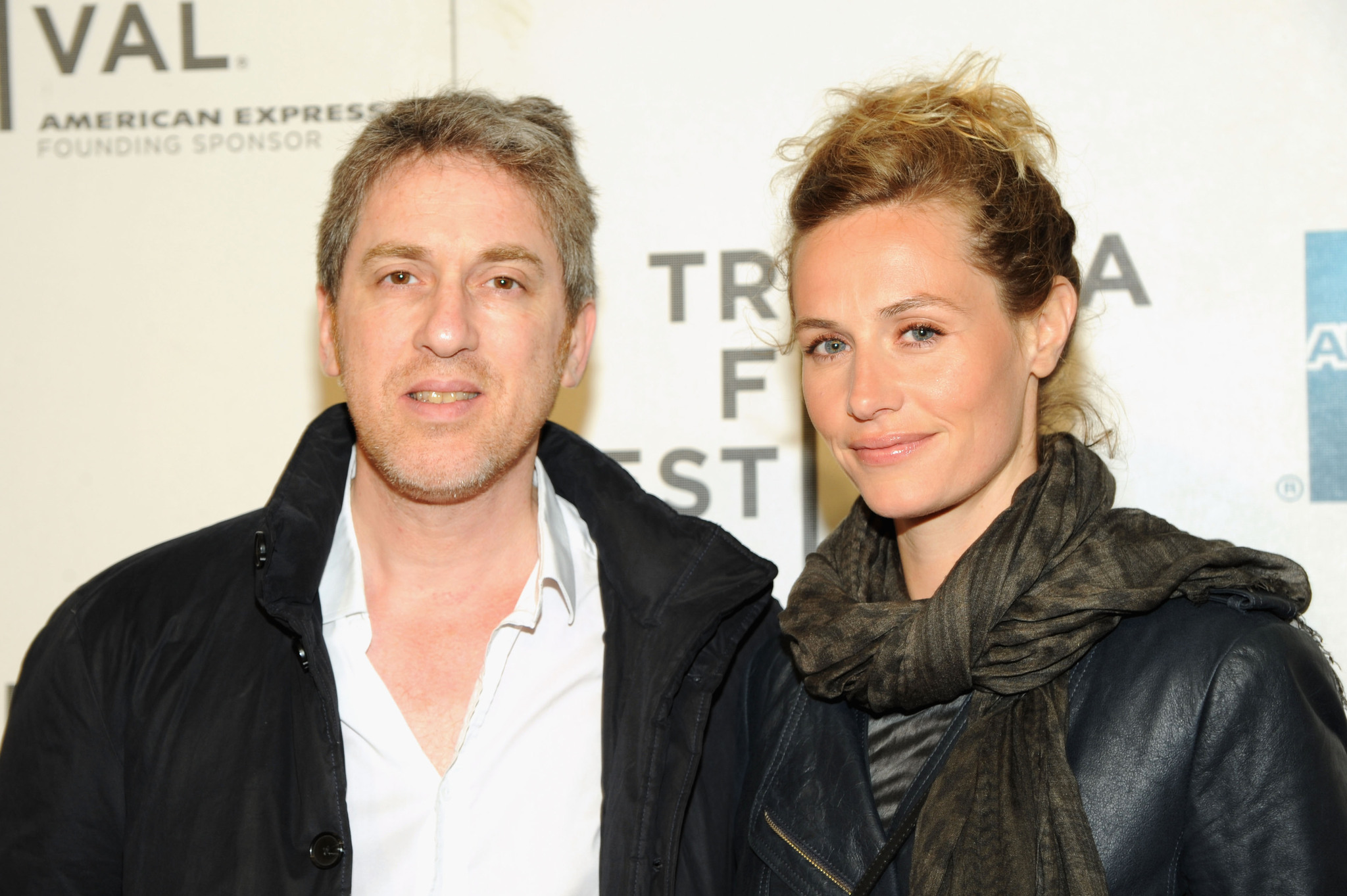 Cécile de France and Eric Rochant at an event for Möbius (2013)