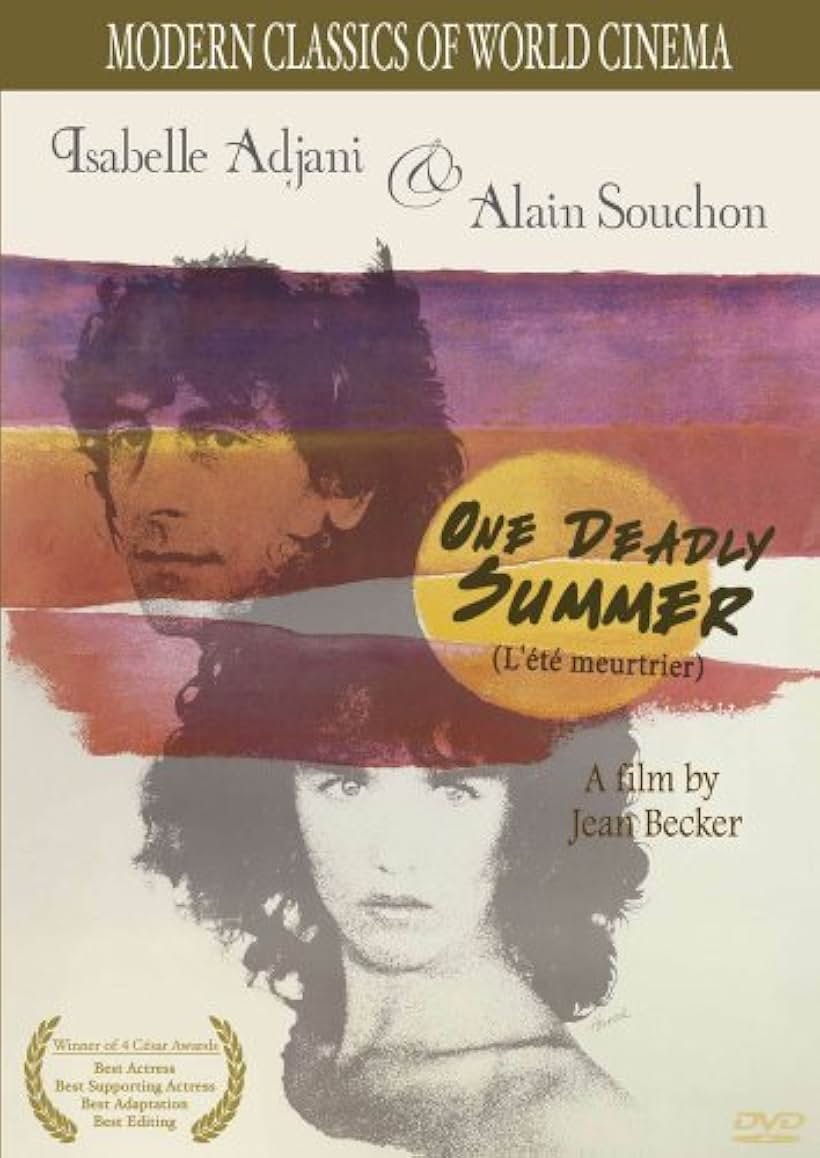 Isabelle Adjani and Alain Souchon in One Deadly Summer (1983)