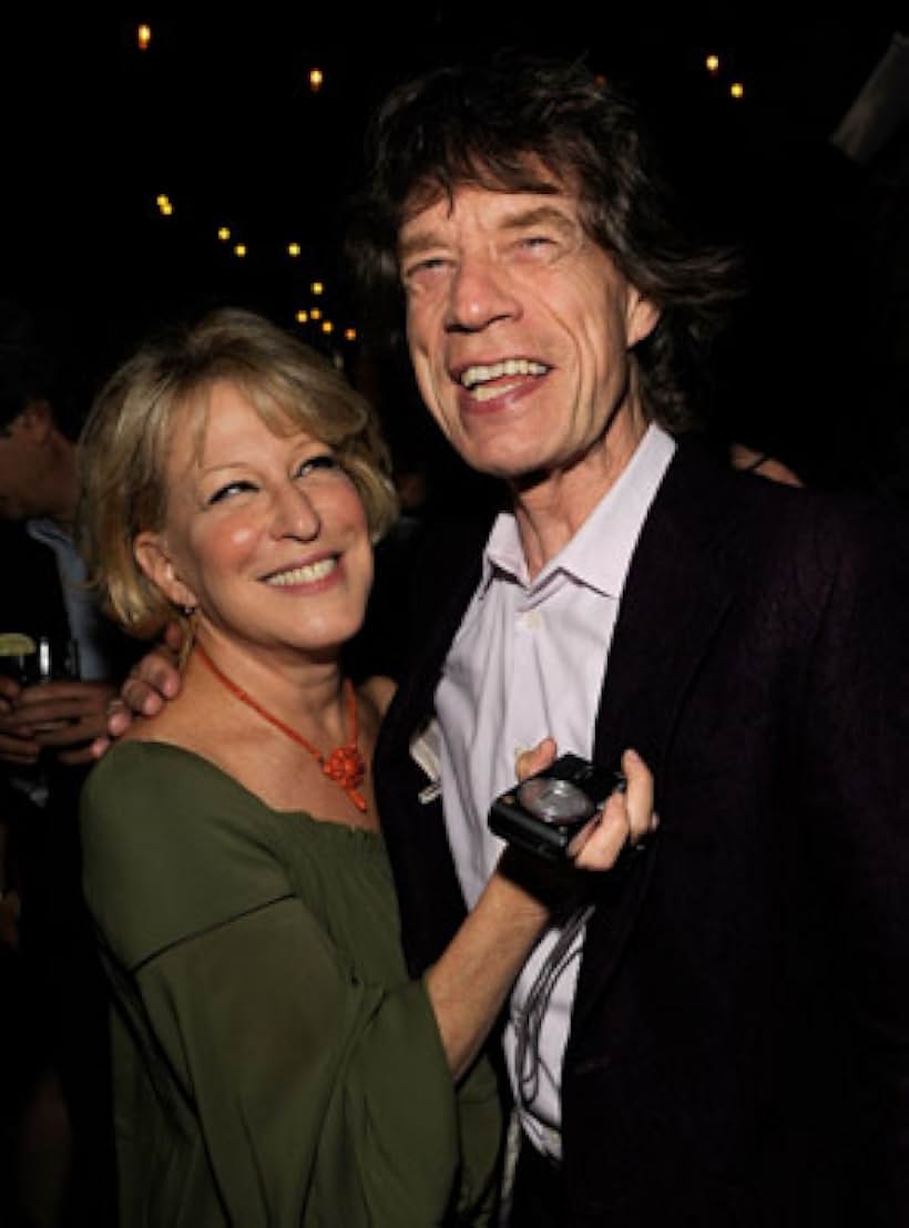 Bette Midler and Mick Jagger at an event for The Women (2008)