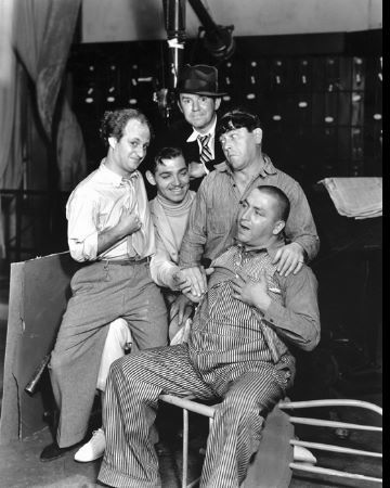 "The Dancing Lady" Clark Gable, Ted Healy, and the Three Stooges MGM, 1933