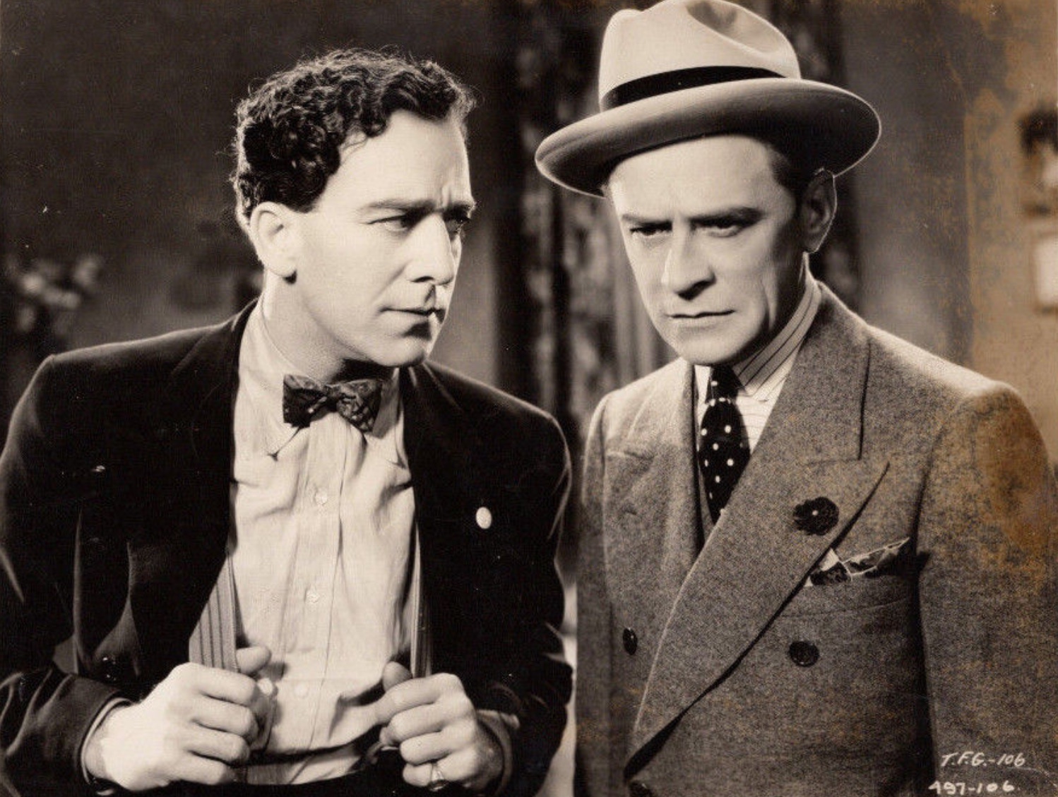 Thomas E. Jackson and Jack Mulhall in The Fall Guy (1930)