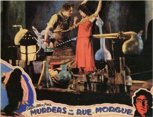 Bela Lugosi and Arlene Francis in Murders in the Rue Morgue (1932)