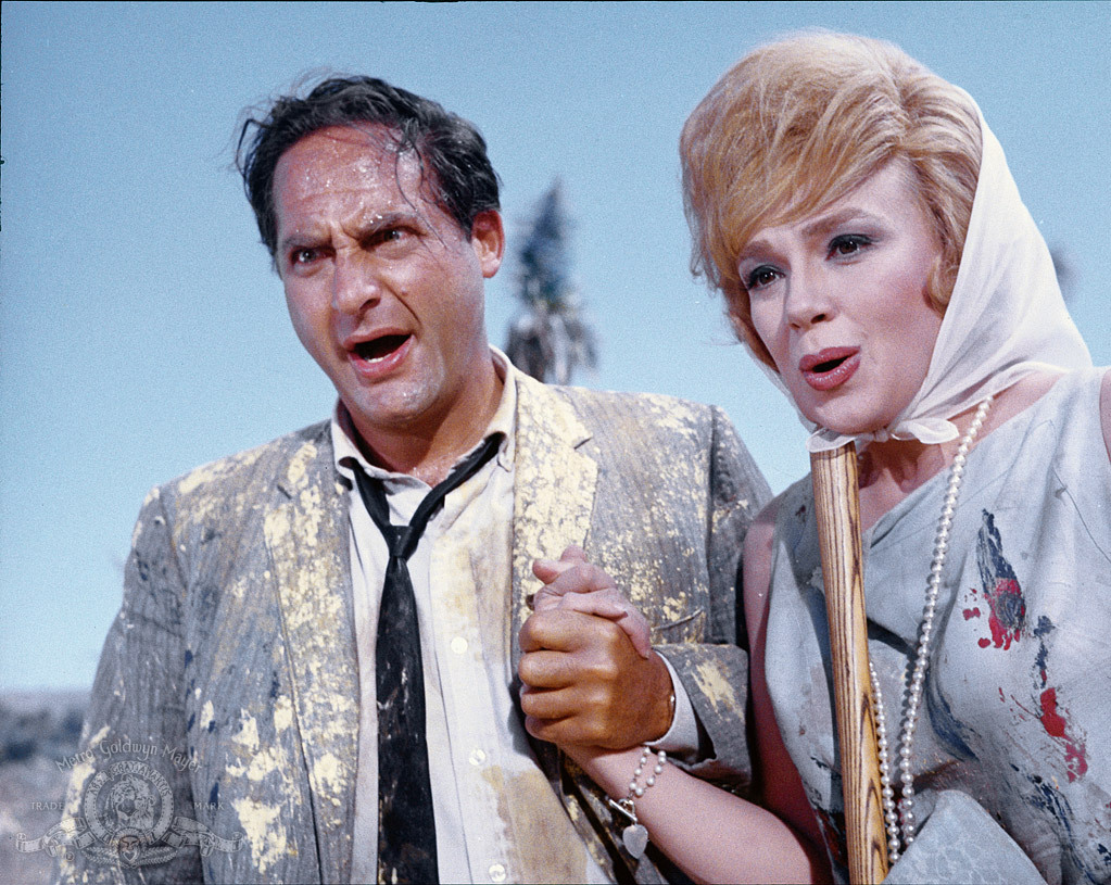 Edie Adams and Sid Caesar in It's a Mad Mad Mad Mad World (1963)