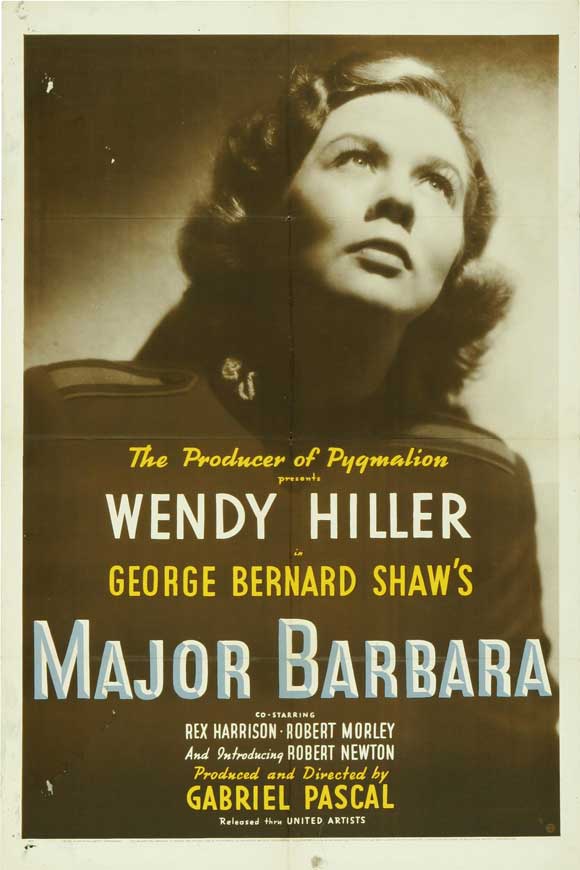 Wendy Hiller in Major Barbara (1941)