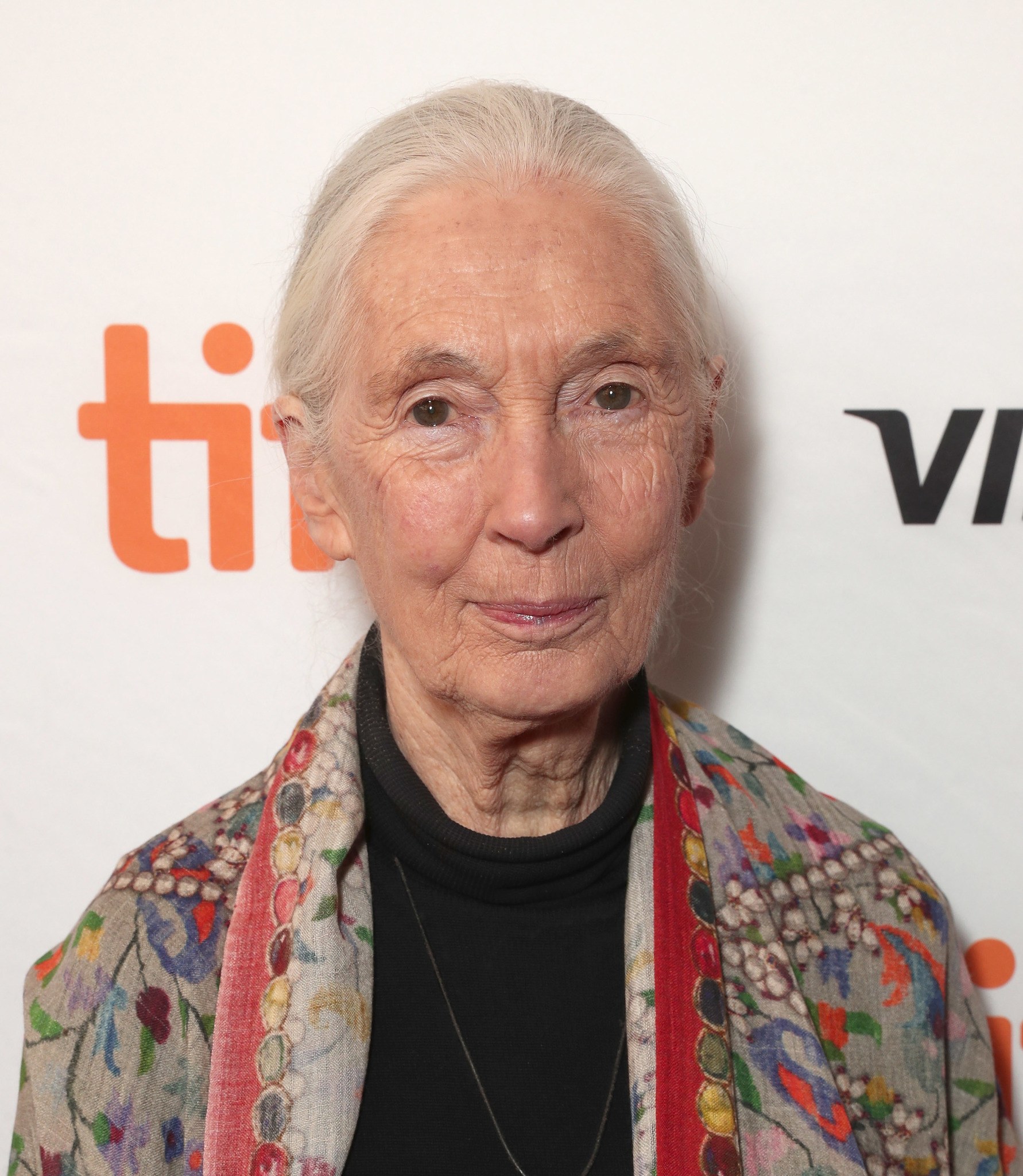 Jane Goodall at an event for Jane (2017)