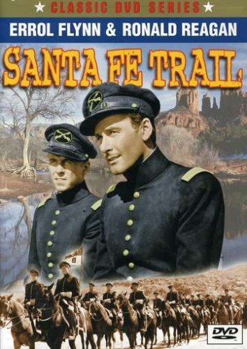 Errol Flynn and Ronald Reagan in Santa Fe Trail (1940)