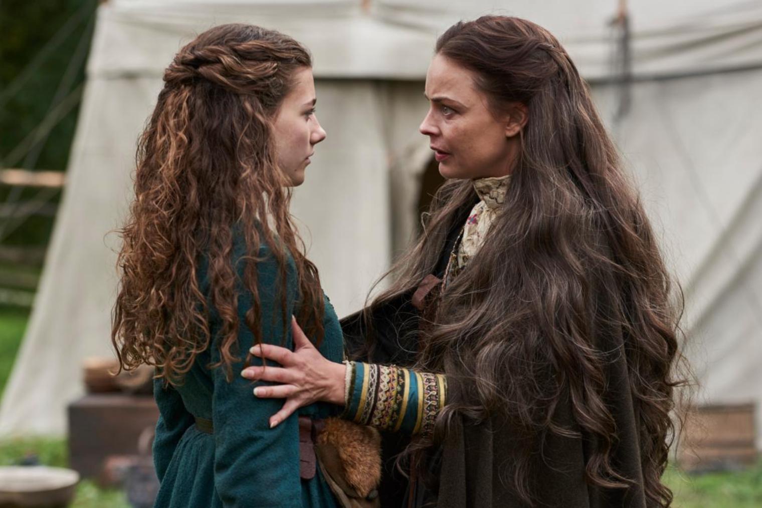 Agnes Kittelsen and Rebecca Emilie Sattrup in The Shamer's Daughter 2: The Serpent Gift (2019)