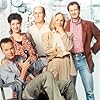 Glenn Close, Robert Duvall, Michael Keaton, Marisa Tomei, and Randy Quaid in The Paper (1994)