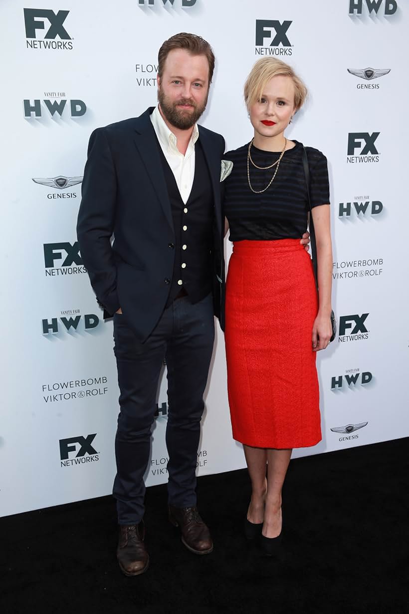 Joshua Leonard and Alison Pill at an event for The 69th Primetime Emmy Awards (2017)