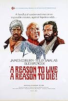 James Coburn, Telly Savalas, and Bud Spencer in A Reason to Live, a Reason to Die (1972)