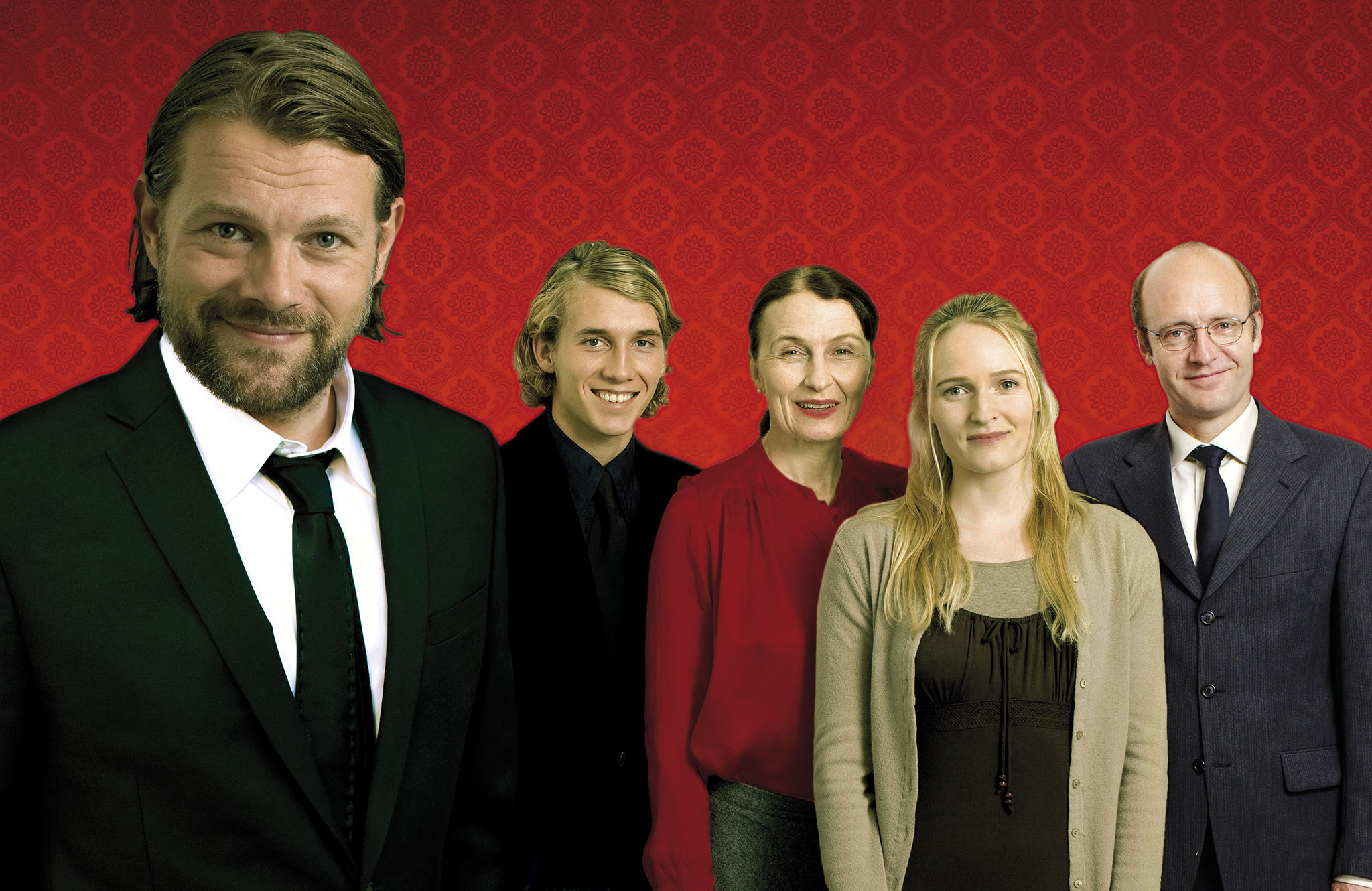 Sebastian Jessen, Bodil Jørgensen, Mille Lehfeldt, Henrik Prip, and Mikkel Munch-Fals in Nothing's All Bad (2010)