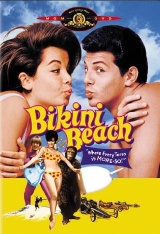 Frankie Avalon, Annette Funicello, Mary Hughes, and Harvey Lembeck in Bikini Beach (1964)