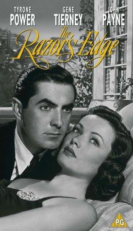 Tyrone Power and Gene Tierney in The Razor's Edge (1946)