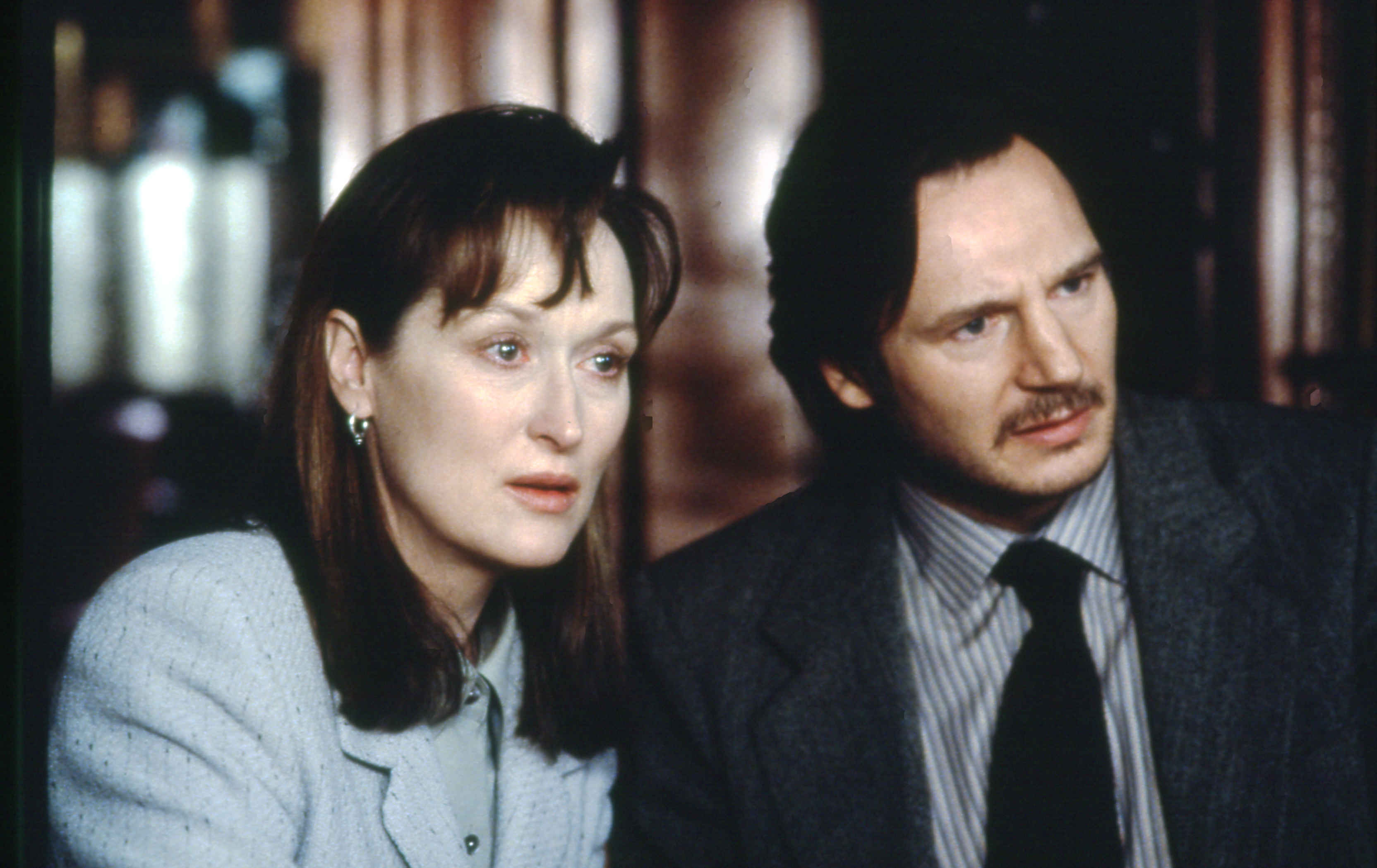 Liam Neeson and Meryl Streep in Before and After (1996)