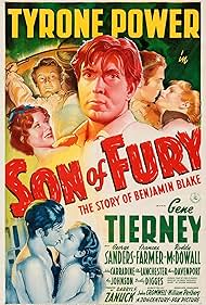 Tyrone Power, Gene Tierney, Roddy McDowall, George Sanders, and Frances Farmer in Son of Fury: The Story of Benjamin Blake (1942)