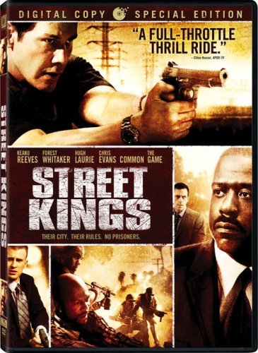 Keanu Reeves, Forest Whitaker, Chris Evans, Hugh Laurie, Common, and The Game in Street Kings (2008)