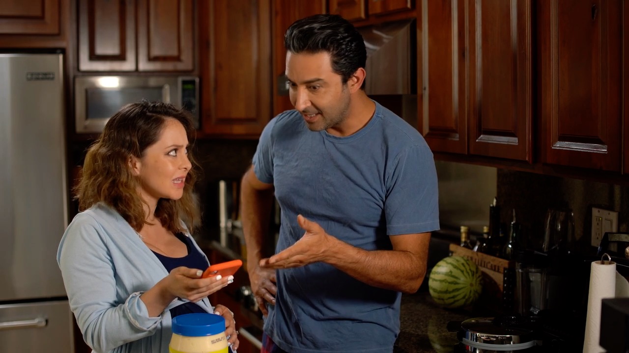 Pej Vahdat and Laura Ortiz in Heart Baby Eggplant (2020)