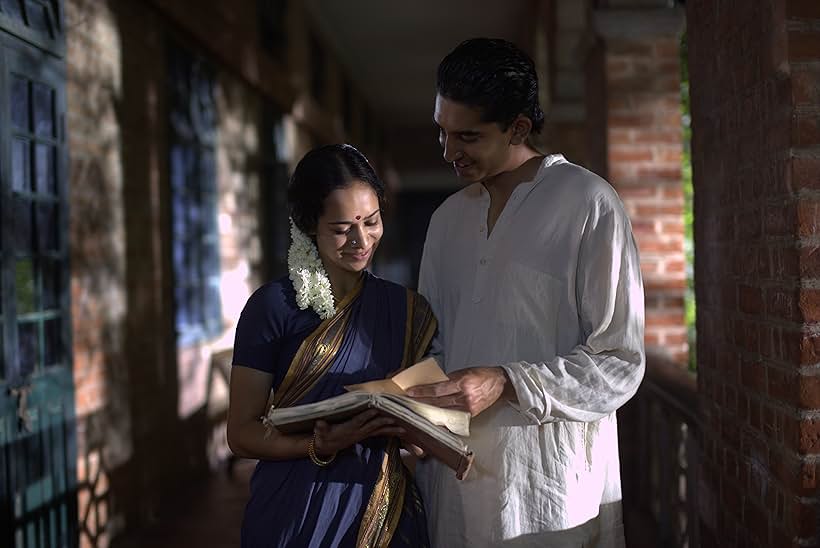 Dev Patel and Devika Bhise in The Man Who Knew Infinity (2015)