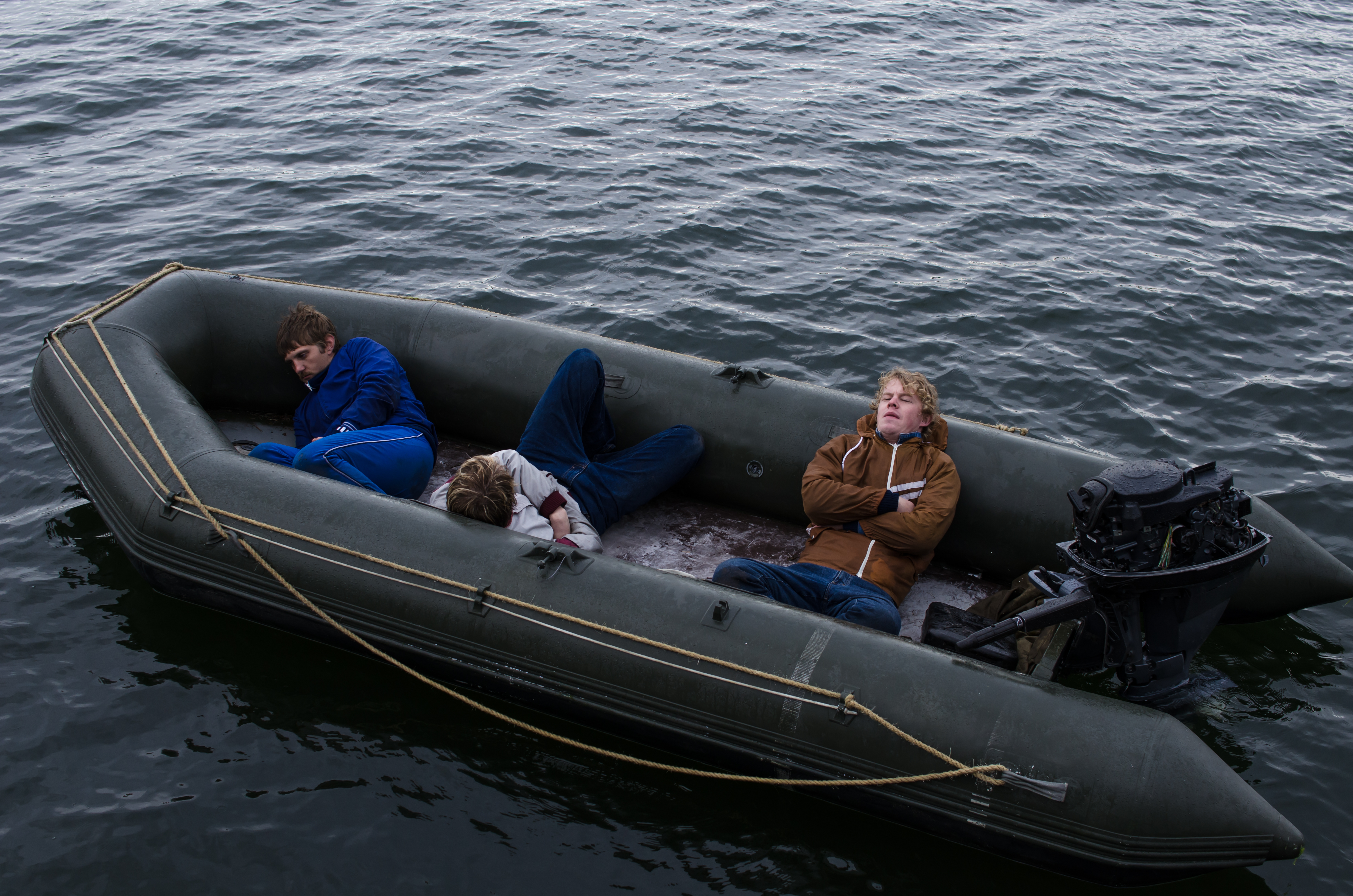 Märt Pius, Karl-Andreas Kalmet, and Veiko Porkanen in The Dissidents (2017)