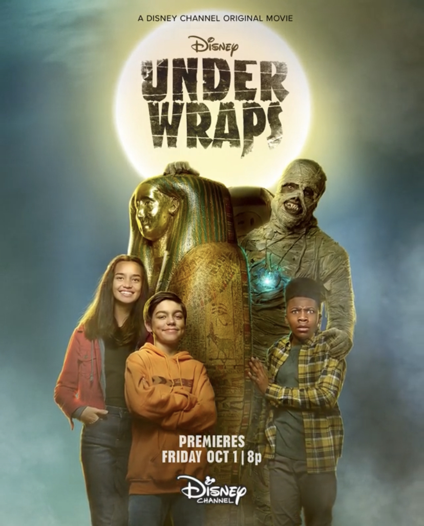 Phil Wright, Malachi Barton, Christian J. Simon, and Sophia Hammons in Under Wraps (2021)