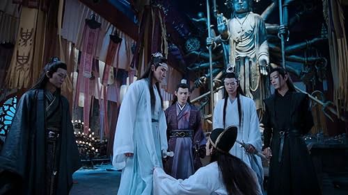 Haikuan Liu, Zanjin Zhu, Zhuocheng Wang, Li Ji, Yibo Wang, and Zhan Xiao in The Untamed (2019)