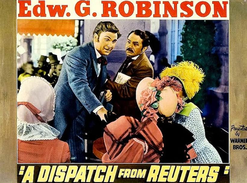 Edward G. Robinson and Eddie Albert in A Dispatch from Reuters (1940)