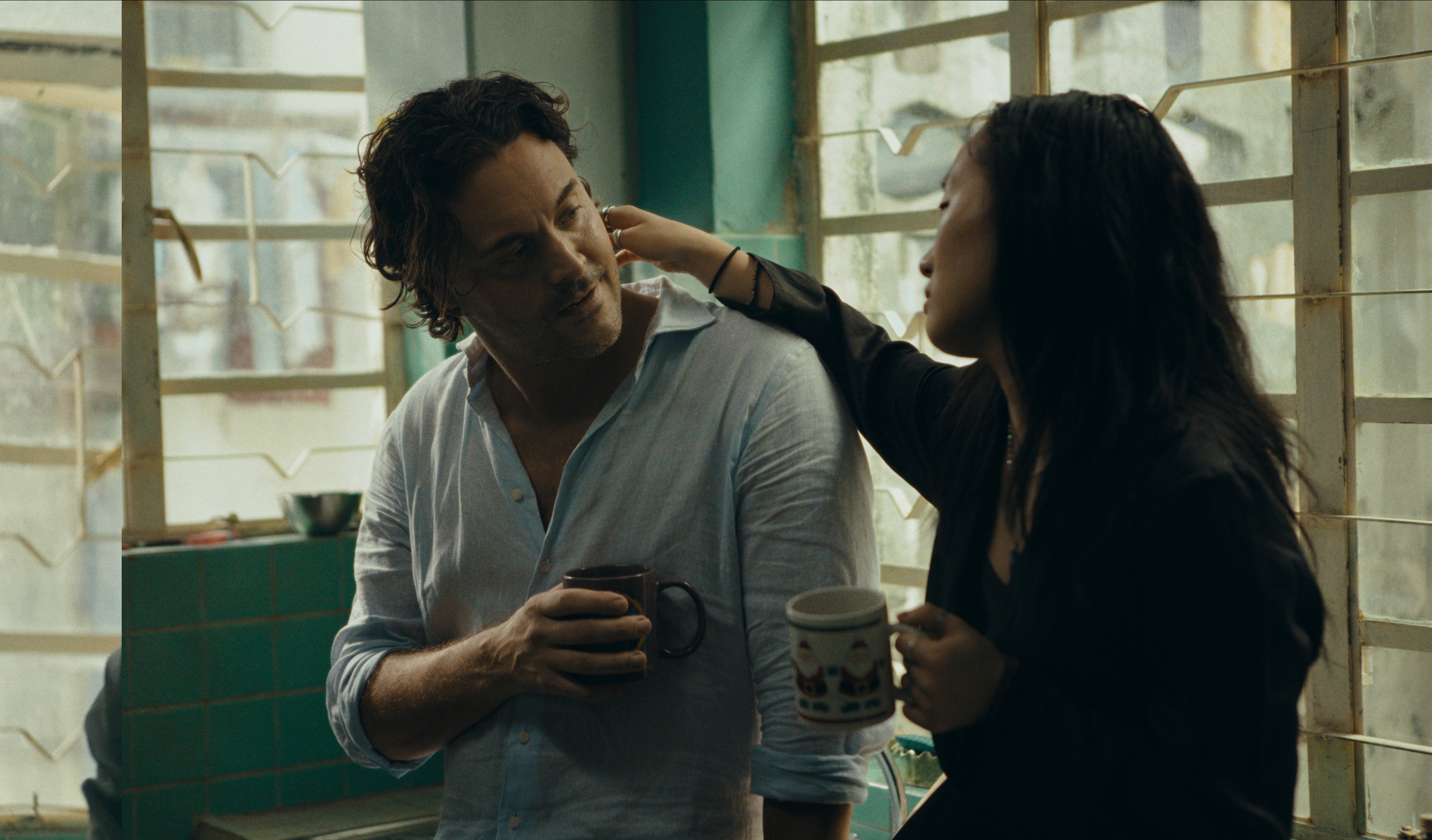 Ji-young Yoo and Jack Huston in Expats (2023)