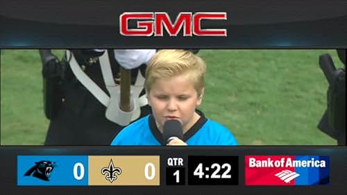 National Anthem Panthers/Saints