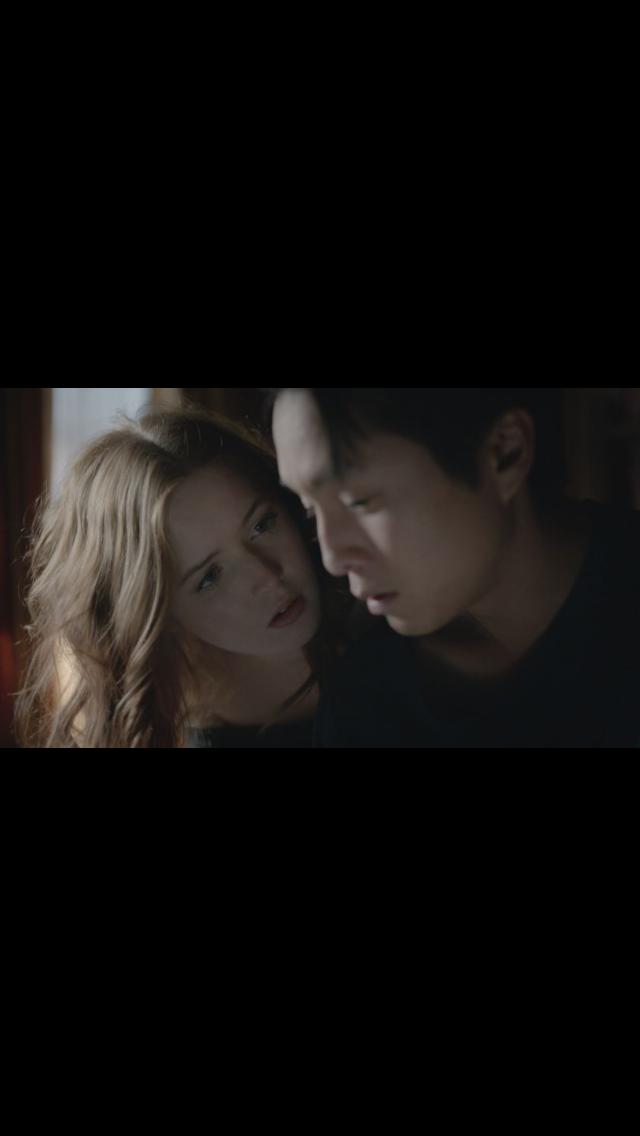 Justin Chon and Ellie Bamber in High Resolution (2018)