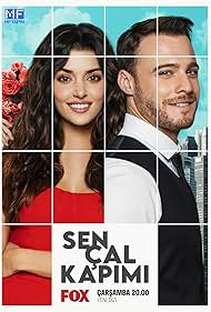 Kerem Bürsin and Hande Erçel in Love Is in the Air (2020)