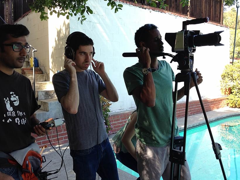 On set directing.