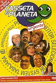 Bussunda, Hélio de la Peña, Hubert Aranha, Marcelo Madureira, Cláudio Manoel, Maria Paula, Luana Piovani, Reinaldo Figueiredo, and Beto Silva in Casseta & Planeta Urgente (1992)