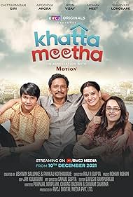 Ashwin Salunke, Pankaj Kothawade, Chittaranjan Giri, Apoorva Arora, Mohak Meet, and Sharvari Lohokare in Khatta Meetha (2021)