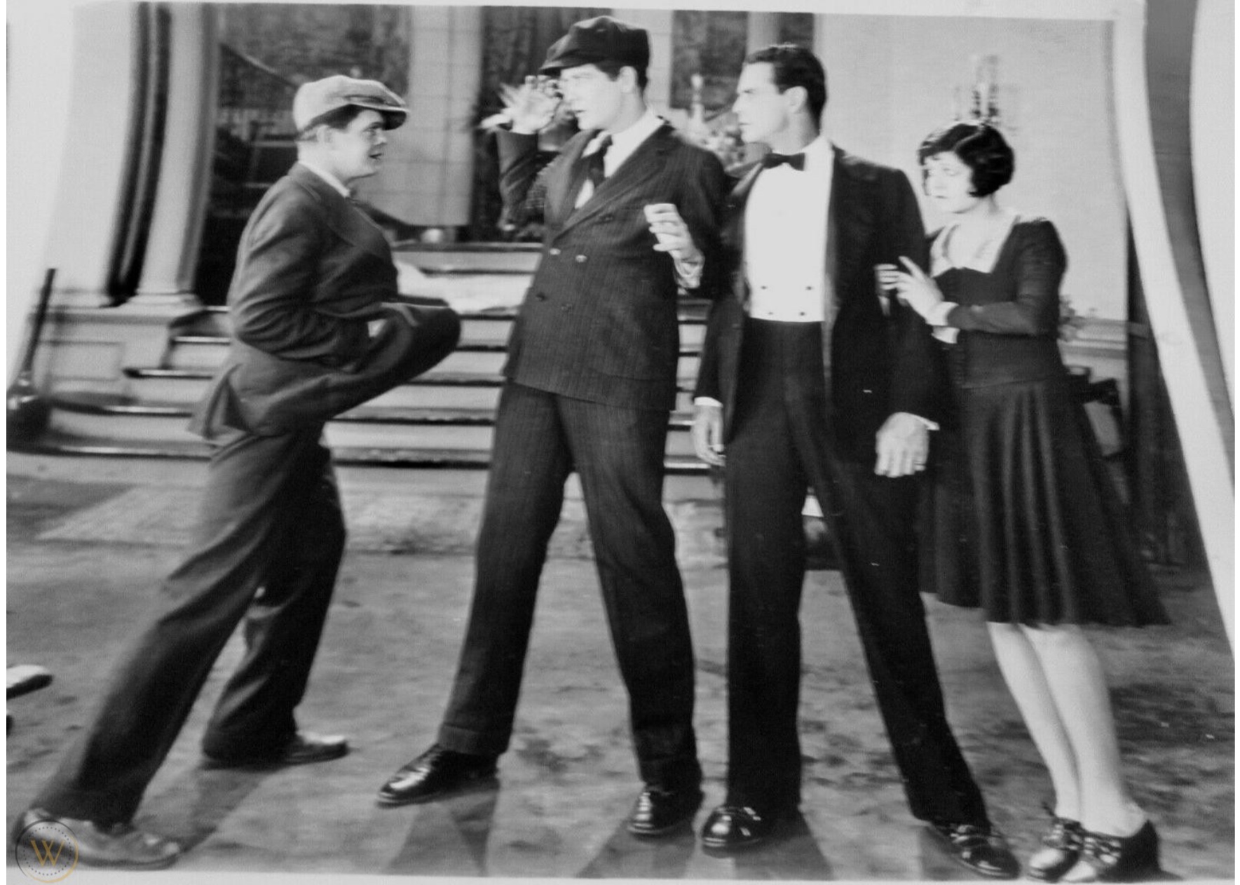 Kit Guard, Cornelius Keefe, Charlotte Stevens, and Grant Withers in In a Moment of Temptation (1927)