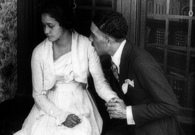 Jack Chenault and Evelyn Preer in Within Our Gates (1920)