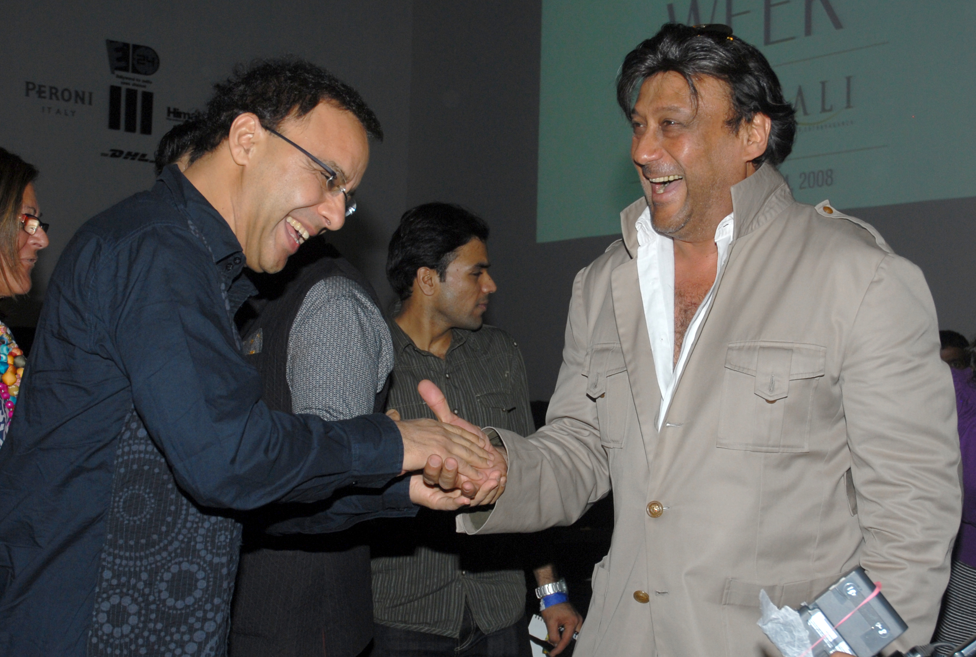 Jackie Shroff and Vidhu Vinod Chopra