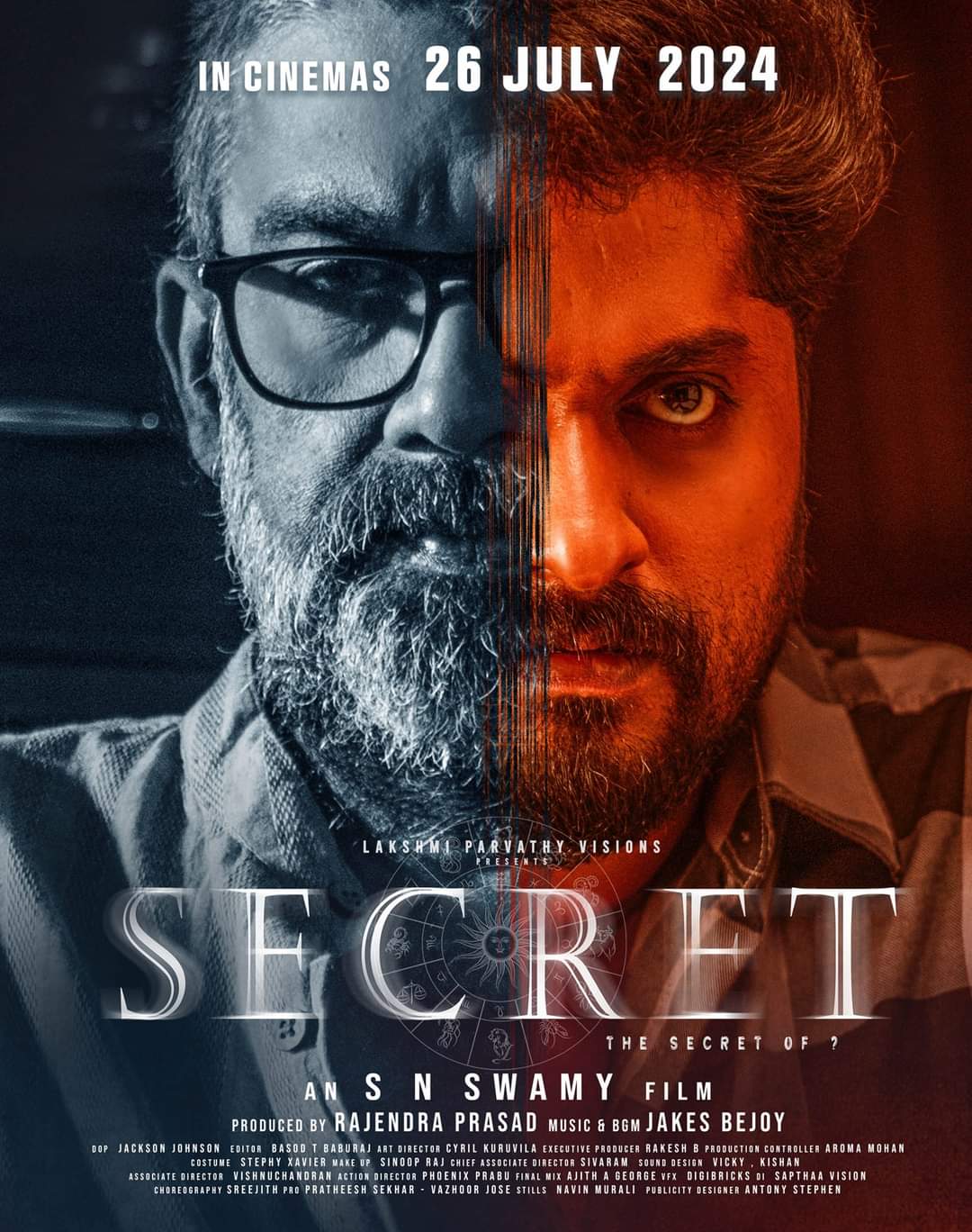 Ranjith and Dhyan Sreenivasan in Secret (2024)