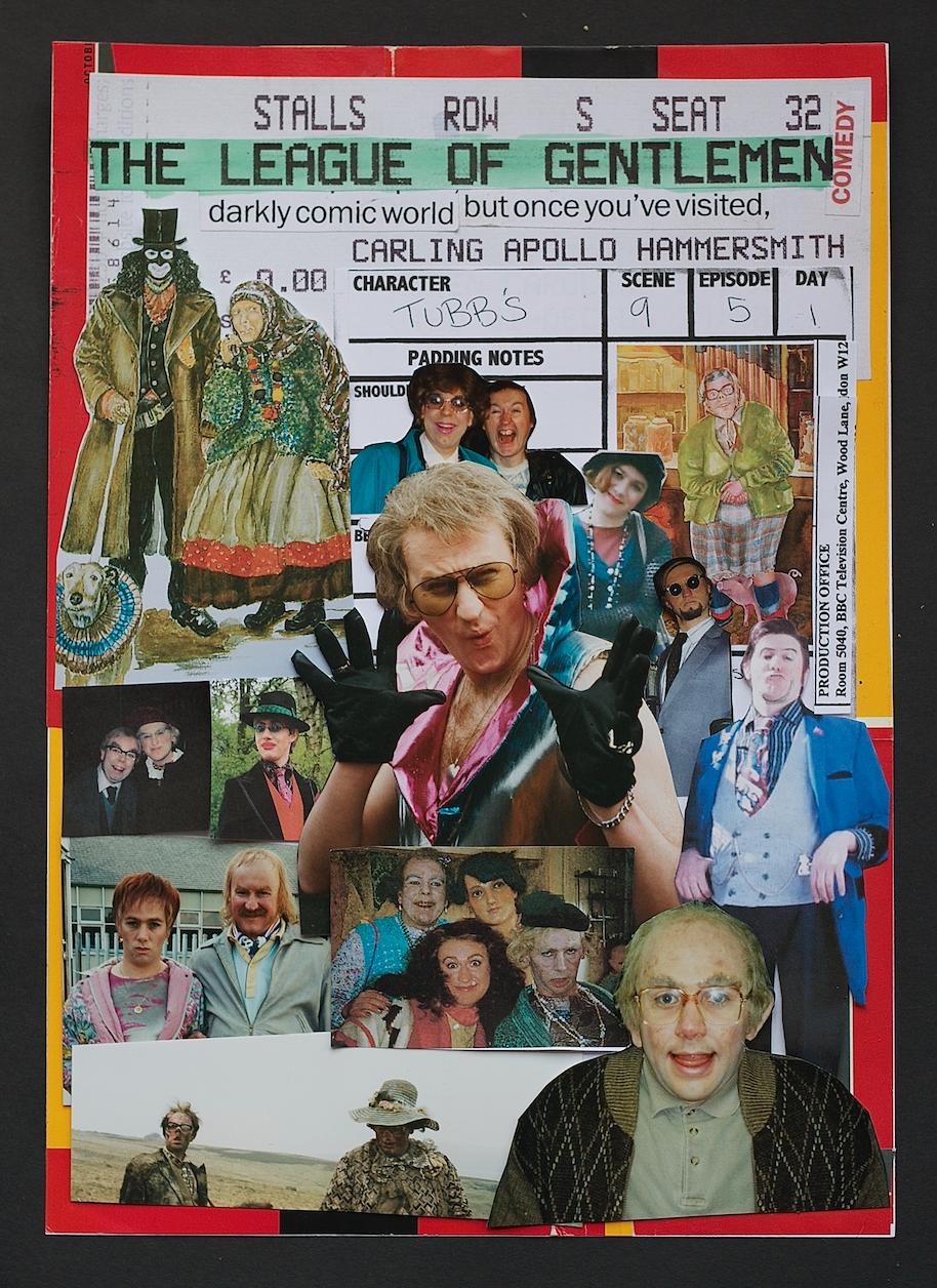 Poster / collage The League of Gentlemen as remembered